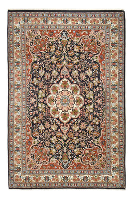 Tapis persan - Bidjar - 304 x 200 cm - bleu foncé