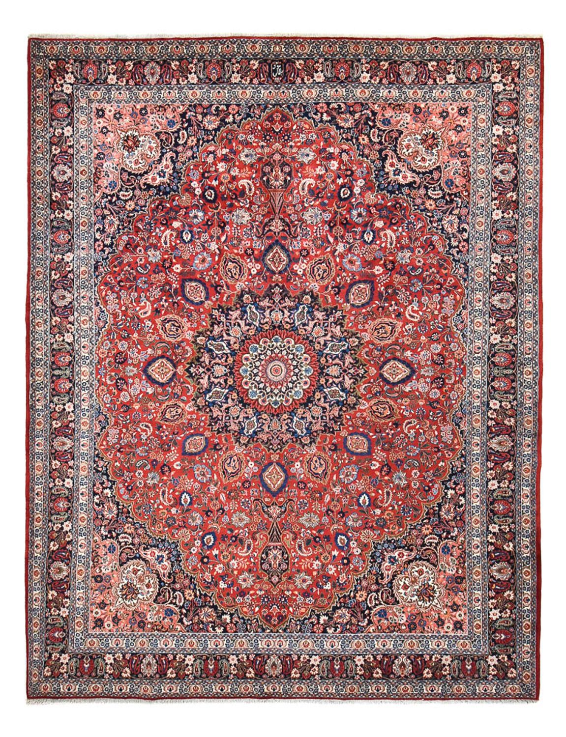 Tapis persan - Classique - 410 x 303 cm - rouge