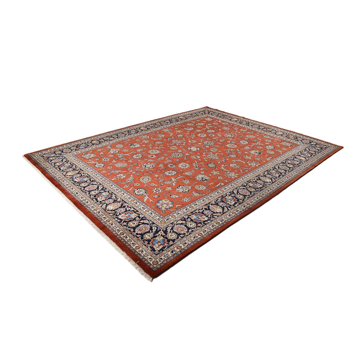 Tapis persan - Classique - Royal - 391 x 298 cm - rouge