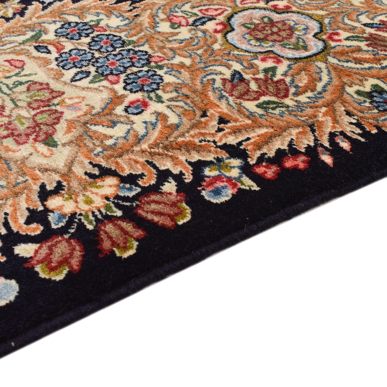 Tapis persan - Royal - 243 x 155 cm - bleu foncé