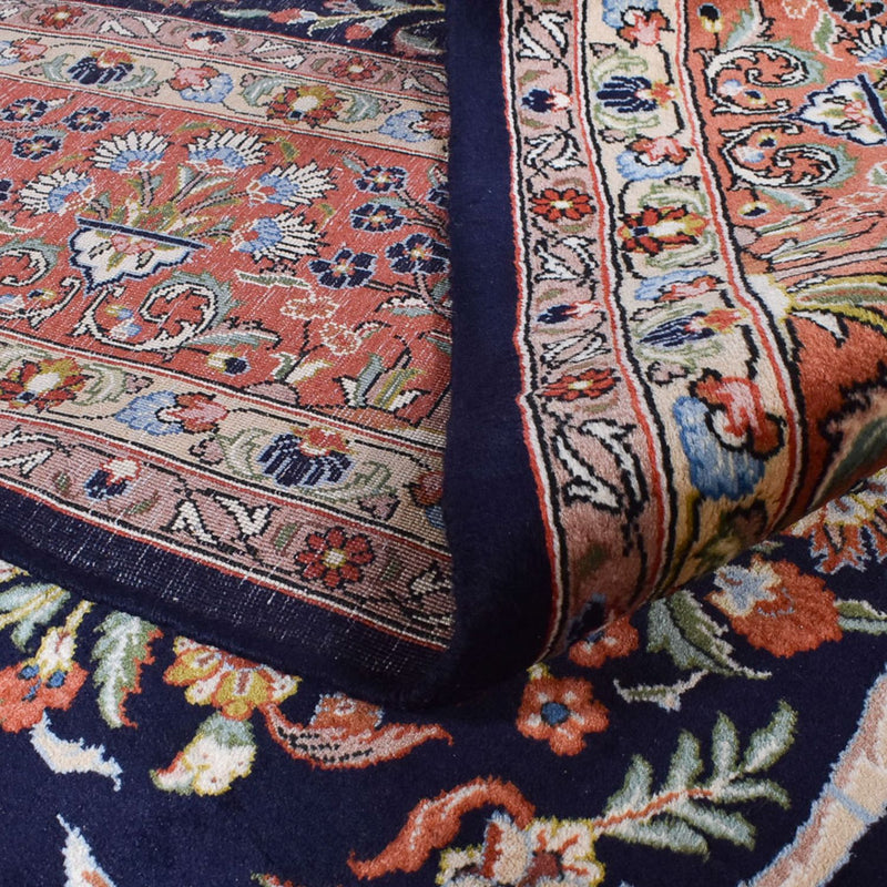 Tapis persan - Classique - Royal - 380 x 258 cm - bleu foncé