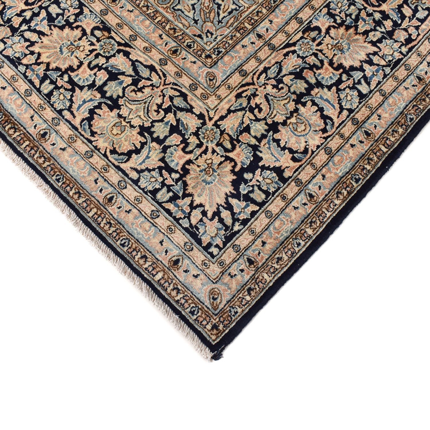Tapis persan - Royal - 402 x 285 cm - bleu foncé