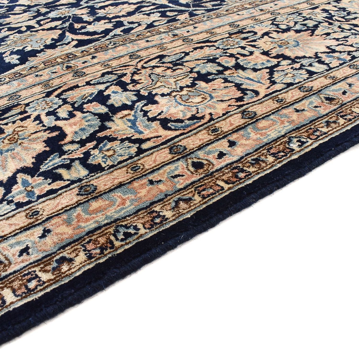 Tapis persan - Royal - 402 x 285 cm - bleu foncé