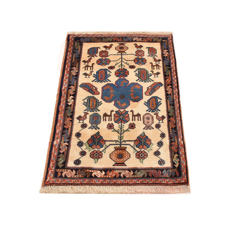 Tapis Gabbeh - Persan Kashkuli - 95 x 57 cm - multicolore