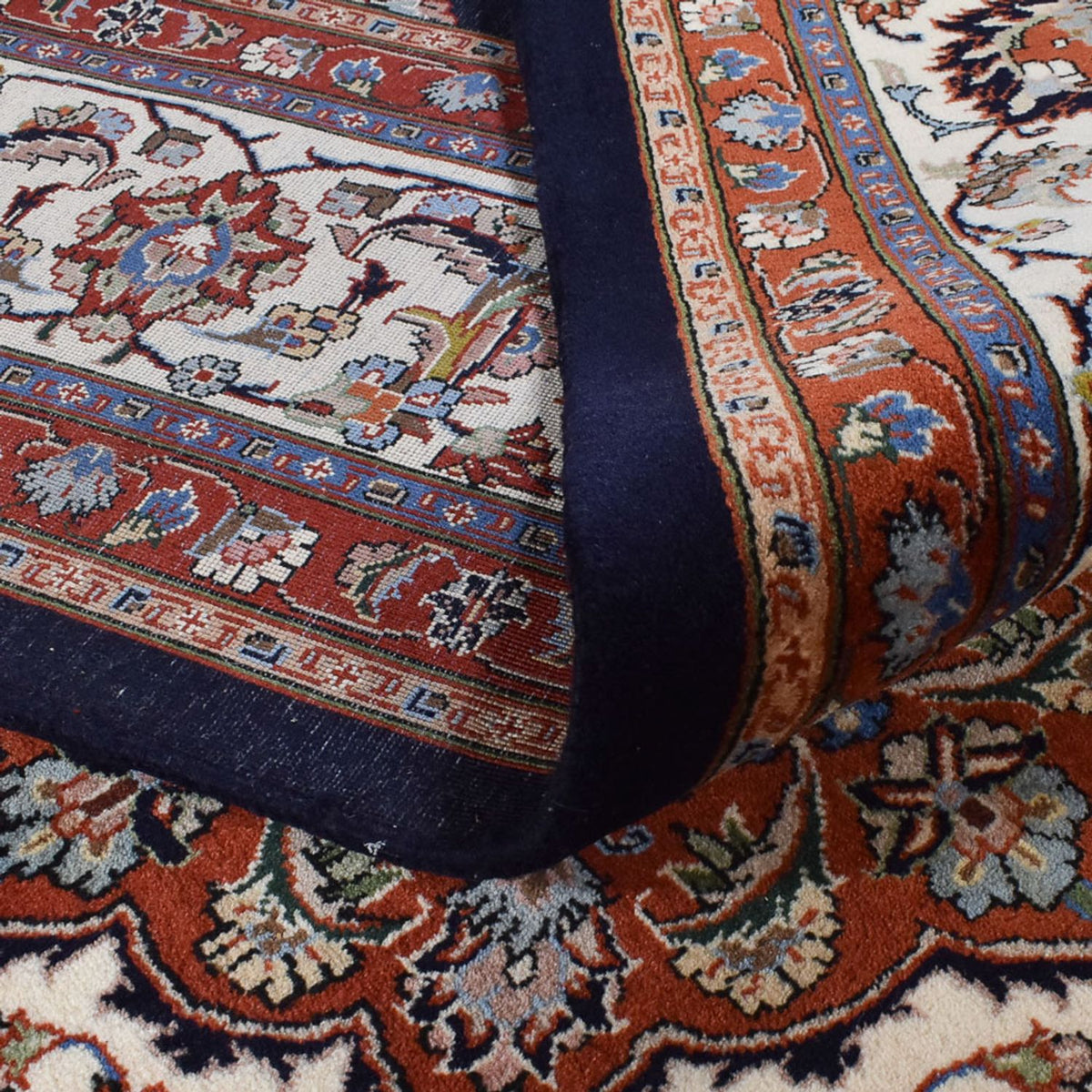 Tapis persan - Classique - Royal - 353 x 248 cm - rouge foncé