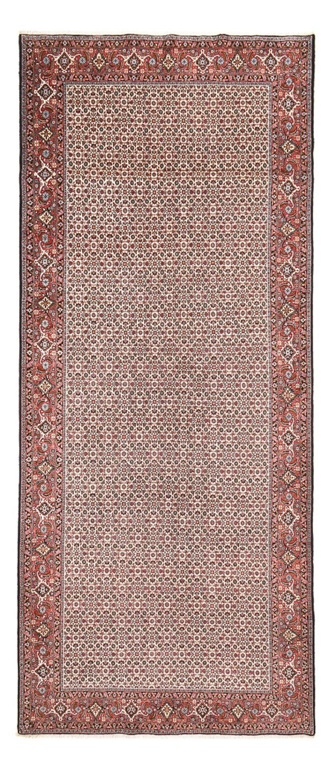 Tapis de couloir Tapis persan - Bidjar - 494 x 204 cm - rouille