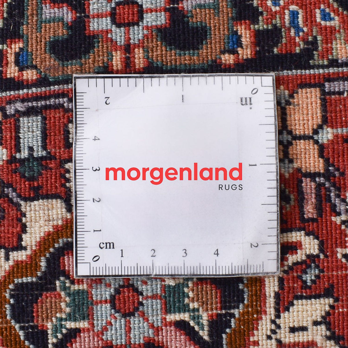 Tapis de couloir Tapis persan - Bidjar - 494 x 204 cm - rouille