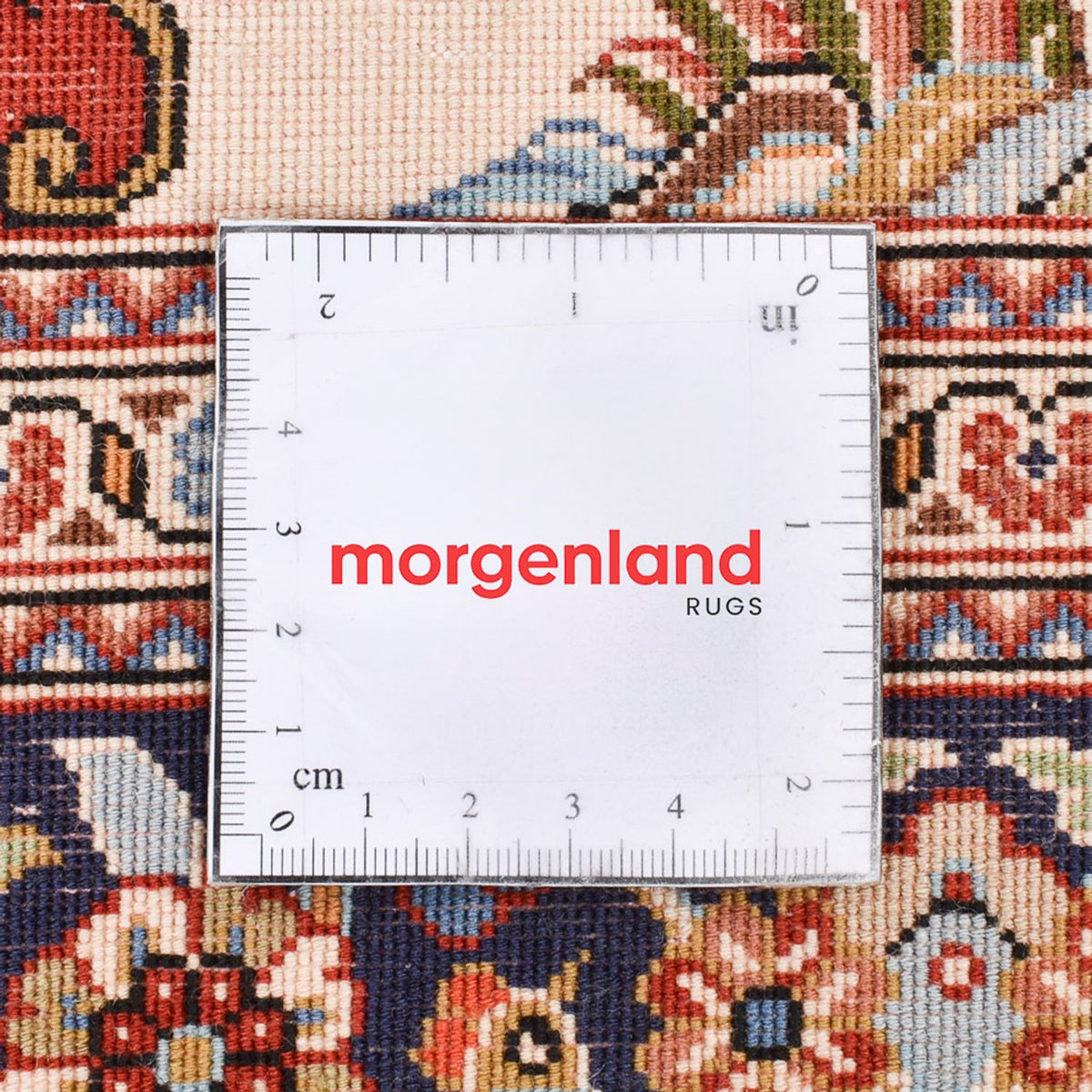 Tapis persan - Ghom - Royal - 204 x 132 cm - beige