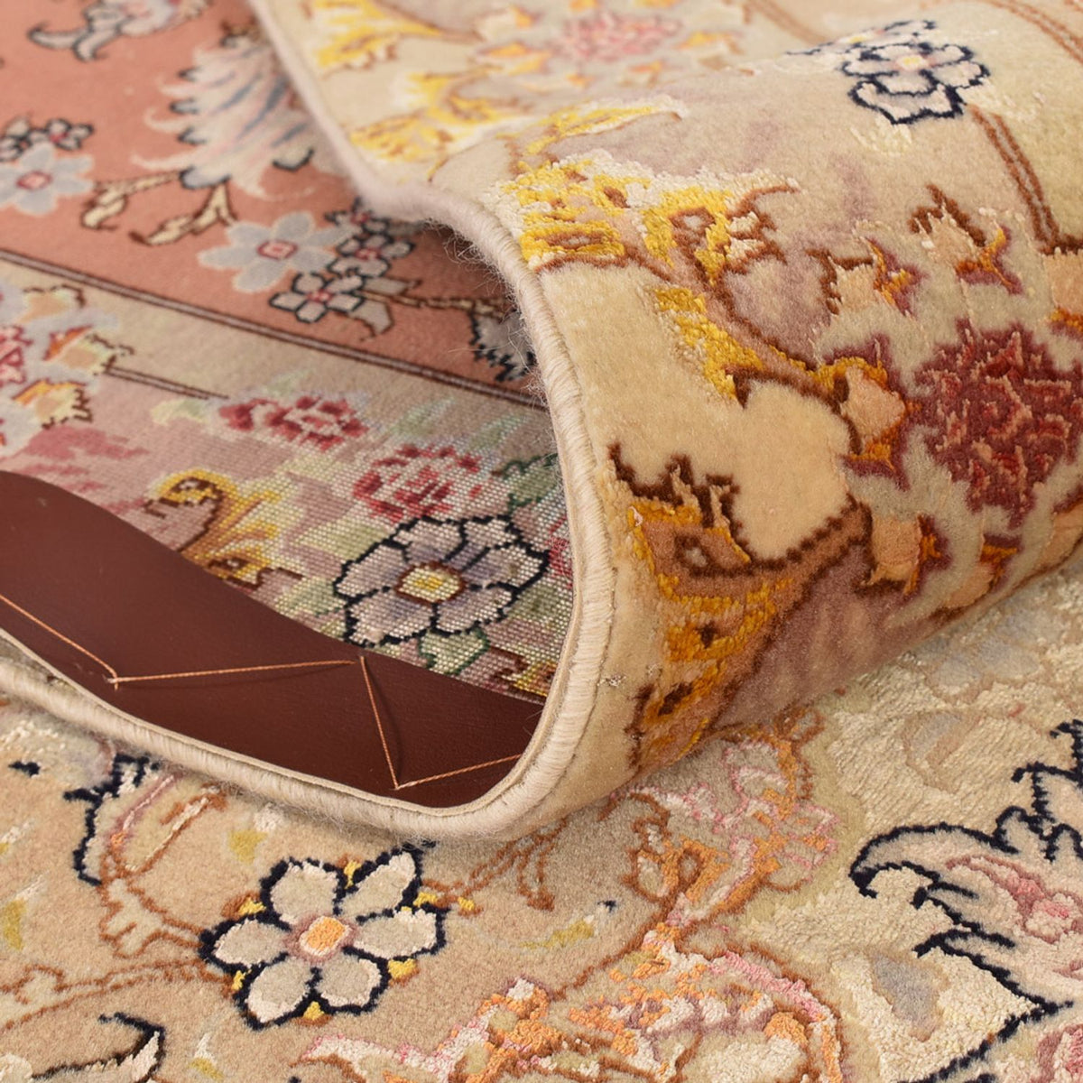 Tapis persan - Tabriz - Royal - 414 x 293 cm - or