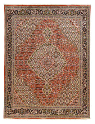 Tapis persan - Tabriz - Royal - 200 x 152 cm - rouge