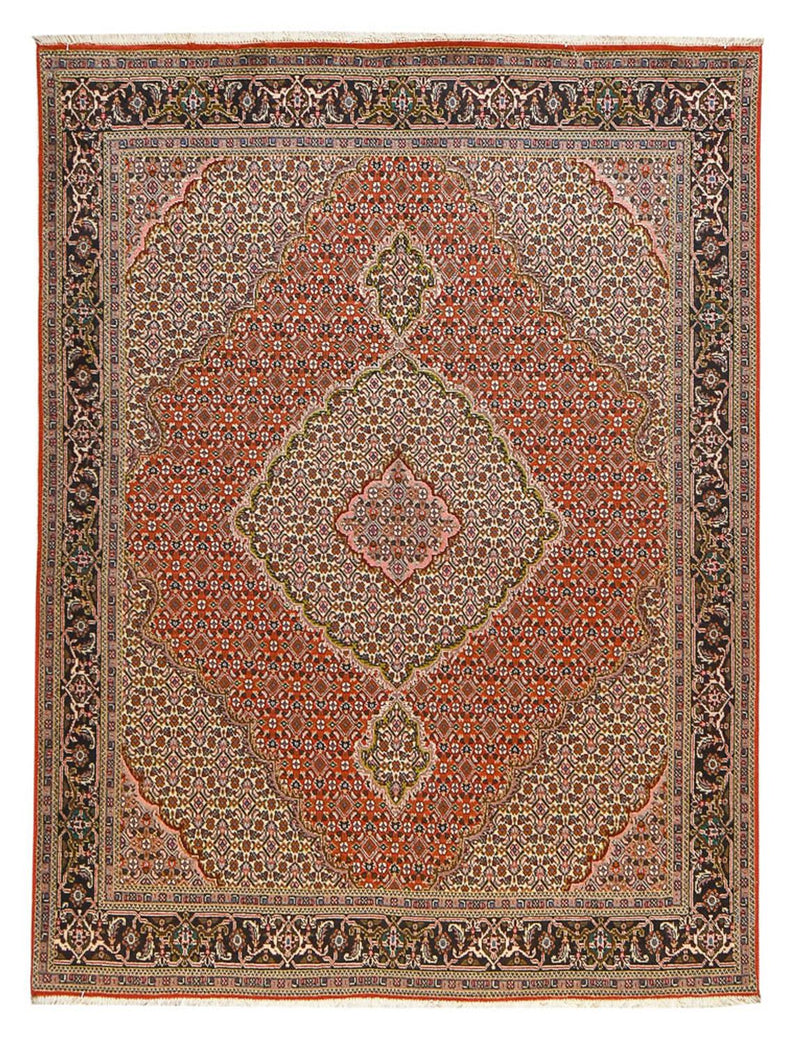 Tapis persan - Tabriz - Royal - 200 x 152 cm - rouge