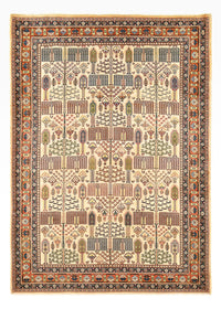Tapis Gabbeh - Persan Kashkuli - 290 x 205 cm - beige clair