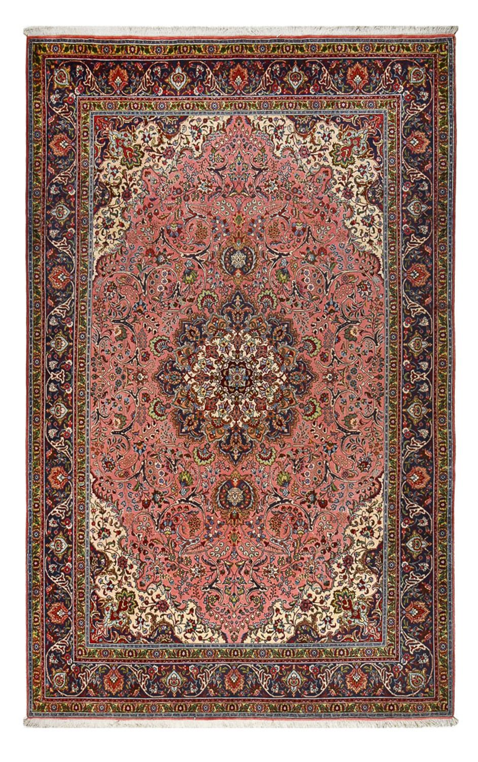 Tapis persan - Tabriz - Royal - 313 x 200 cm - rouge clair