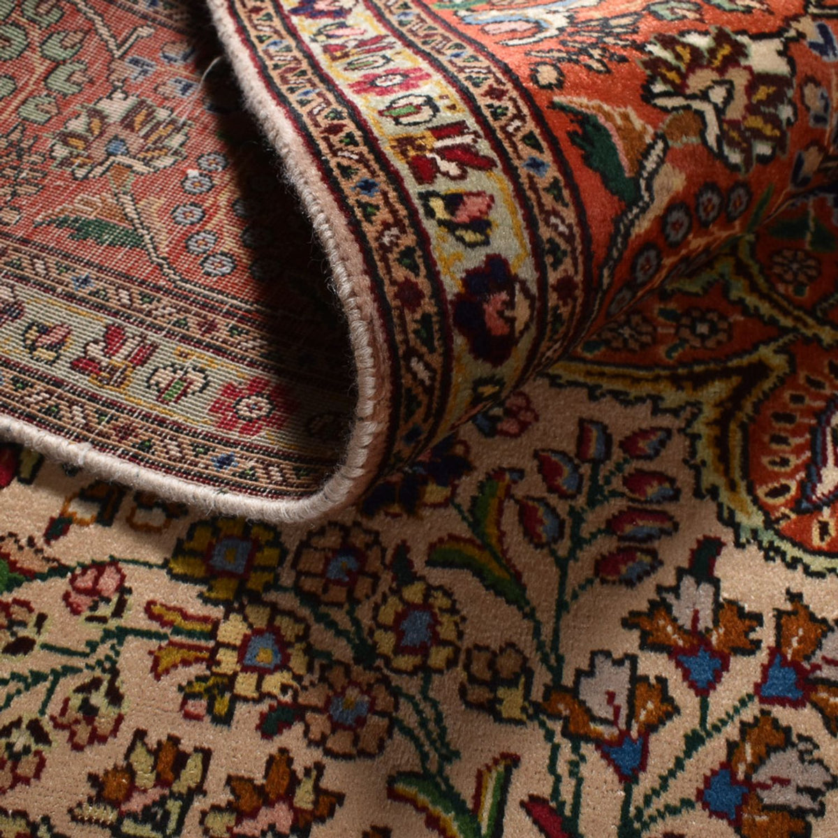 Tapis persan - Tabriz - Royal - 290 x 195 cm - sable