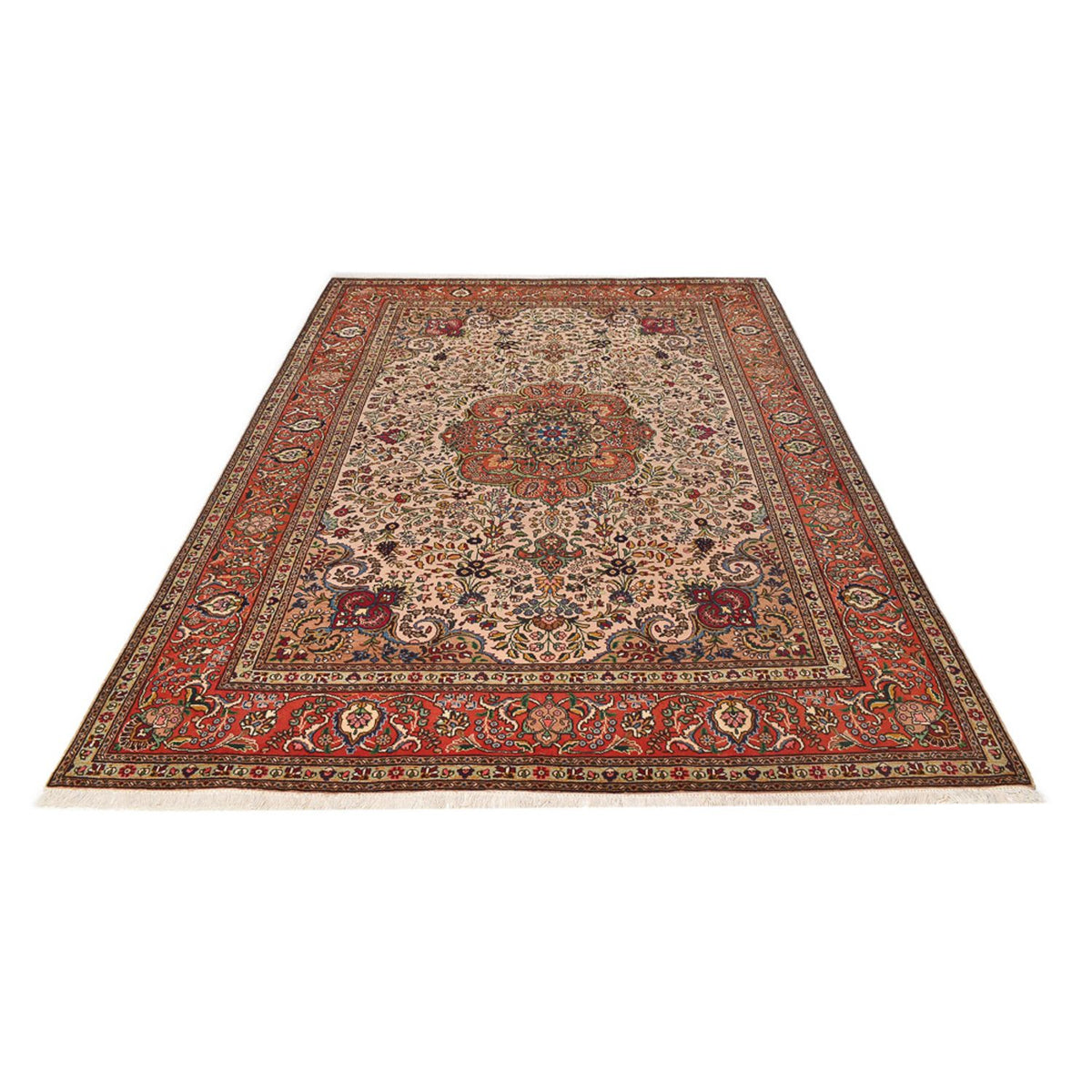 Tapis persan - Tabriz - Royal - 290 x 195 cm - sable