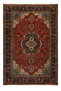 Tapis persan - Tabriz - Royal - 302 x 205 cm - rouge