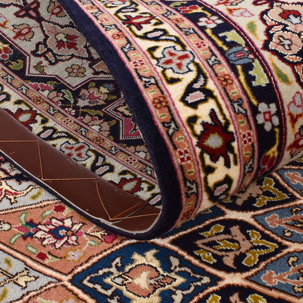 Tapis persan - Tabriz - Royal - 260 x 200 cm - beige