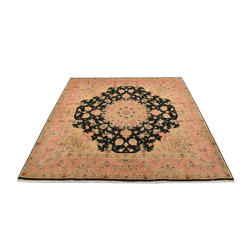 Tapis persan - Tabriz - Royal carré  - 202 x 196 cm - bleu foncé