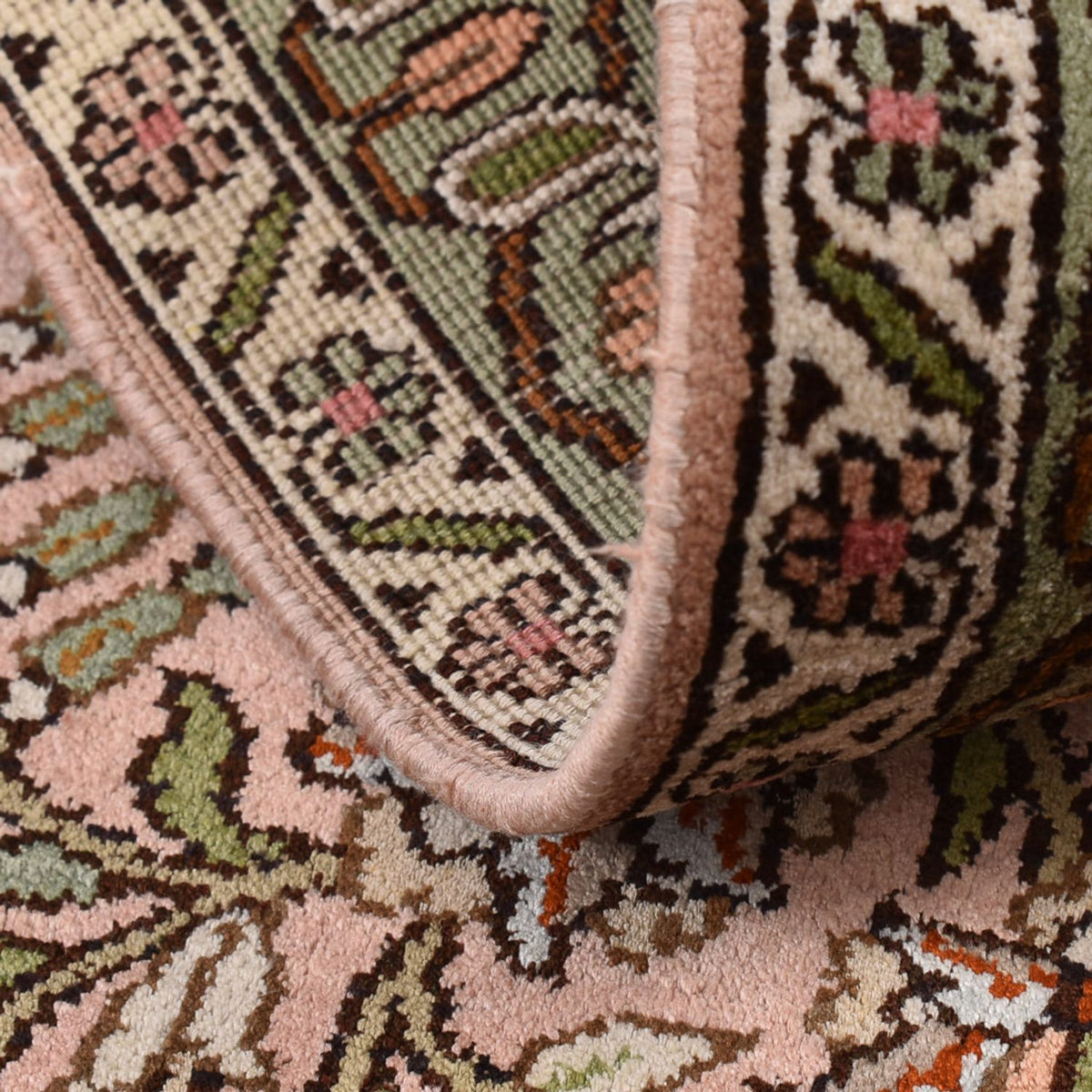 Tapis persan - Nomadic - 128 x 79 cm - beige clair