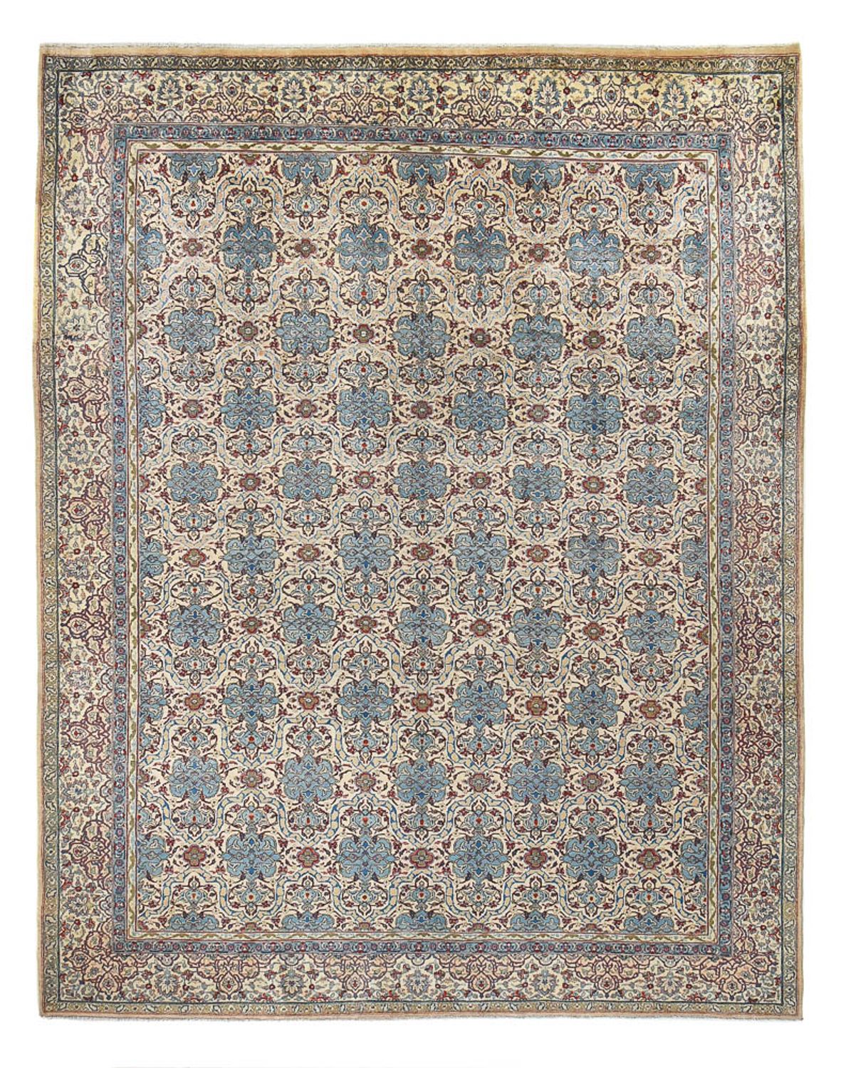 Tapis persan - Keshan - Royal - 396 x 304 cm - sable