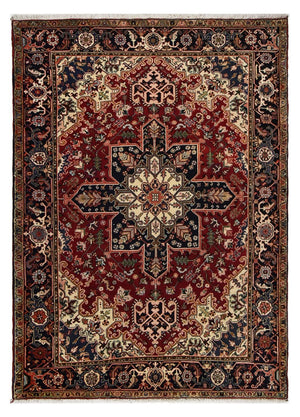 Tapis persan - Nomadic - 291 x 205 cm - rouge