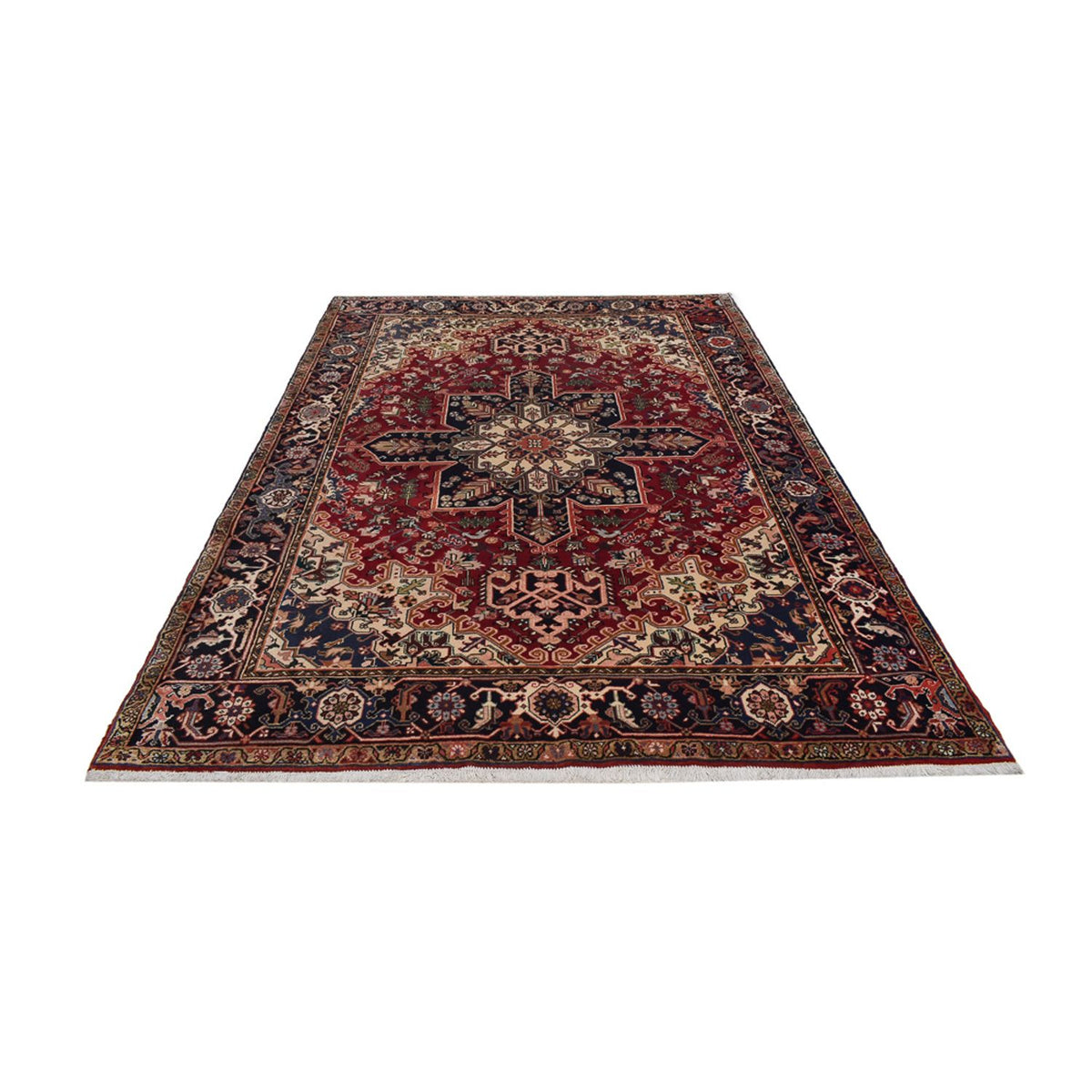 Tapis persan - Nomadic - 291 x 205 cm - rouge