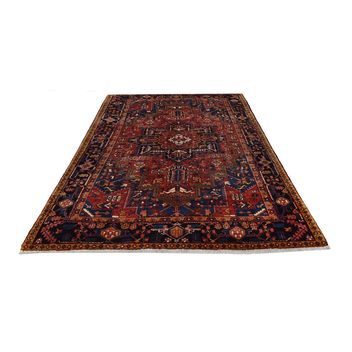 Tapis persan - Nomadic - 274 x 197 cm - rouge