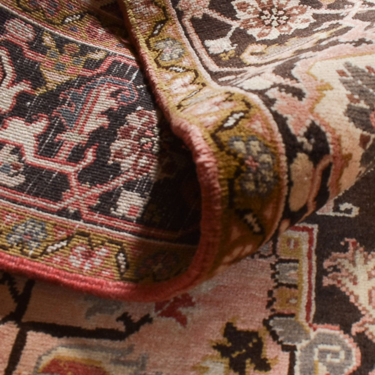 Tapis persan - Nomadic - 342 x 249 cm - rouge clair