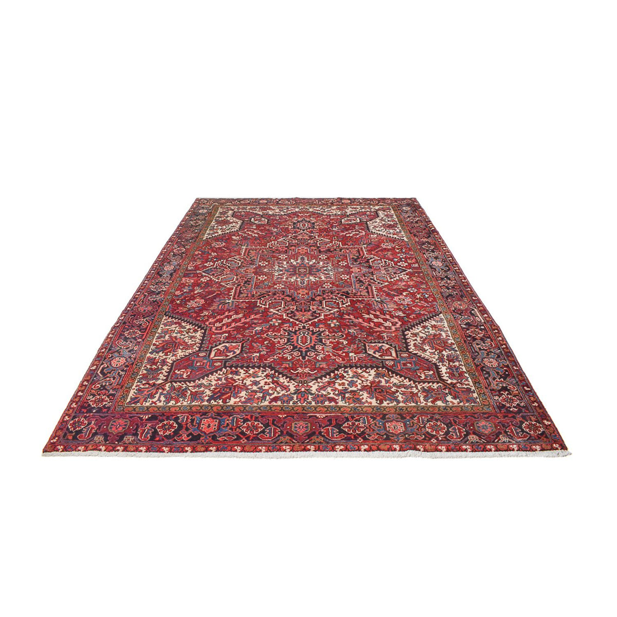 Tapis persan - Nomadic - 353 x 256 cm - rouge