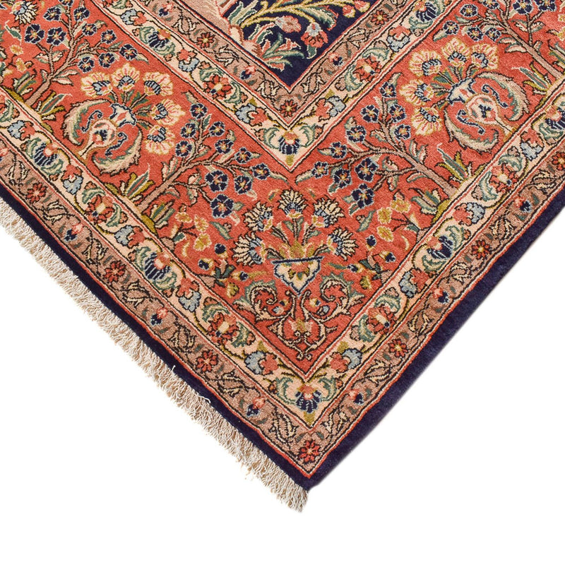 Tapis persan - Keshan - 375 x 252 cm - bleu foncé