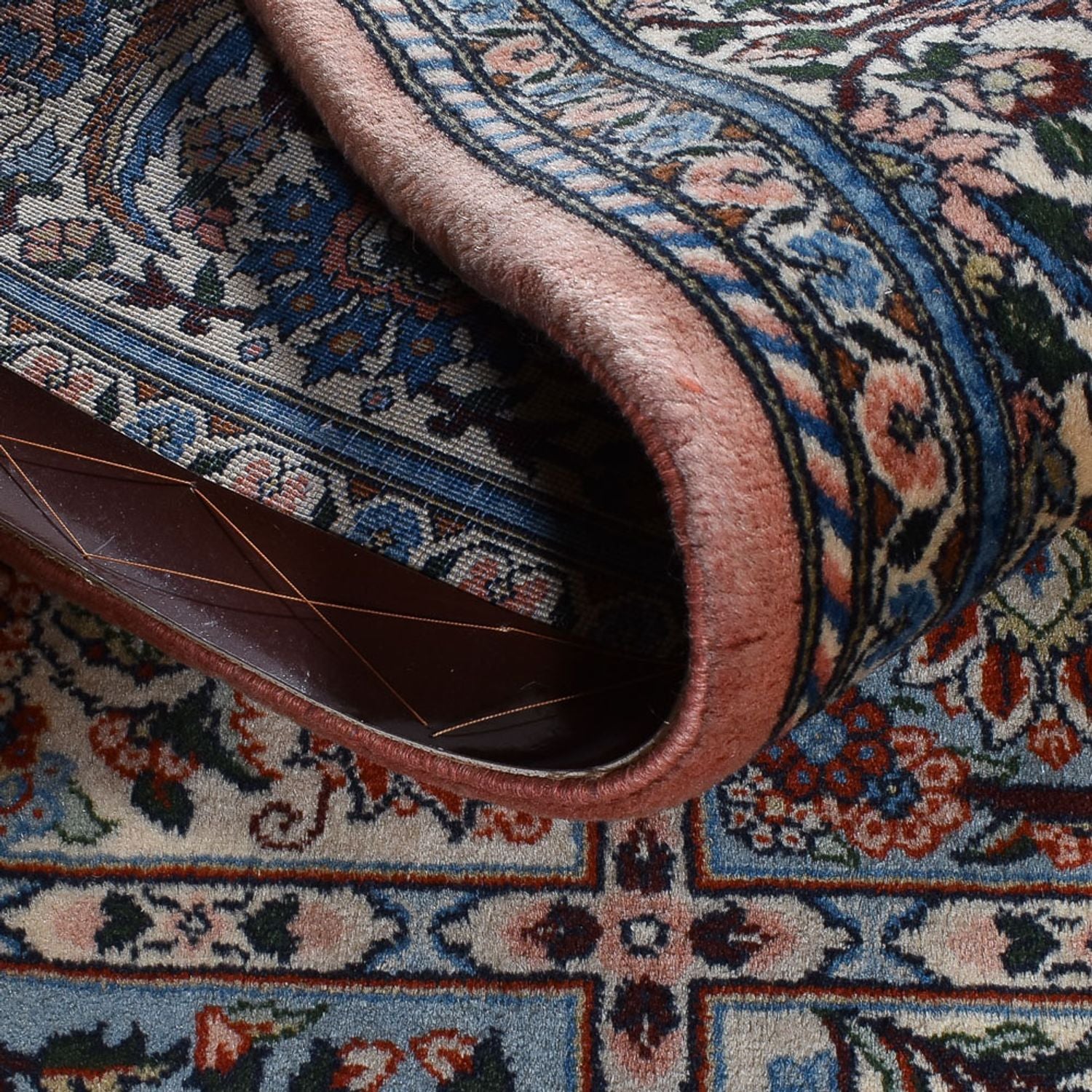 Tapis persan - Nomadic - 348 x 258 cm - bleu clair