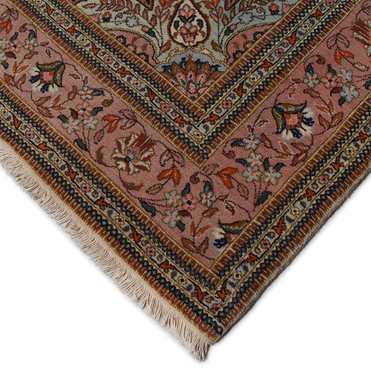 Tapis persan - Classique - 307 x 205 cm - bleu foncé