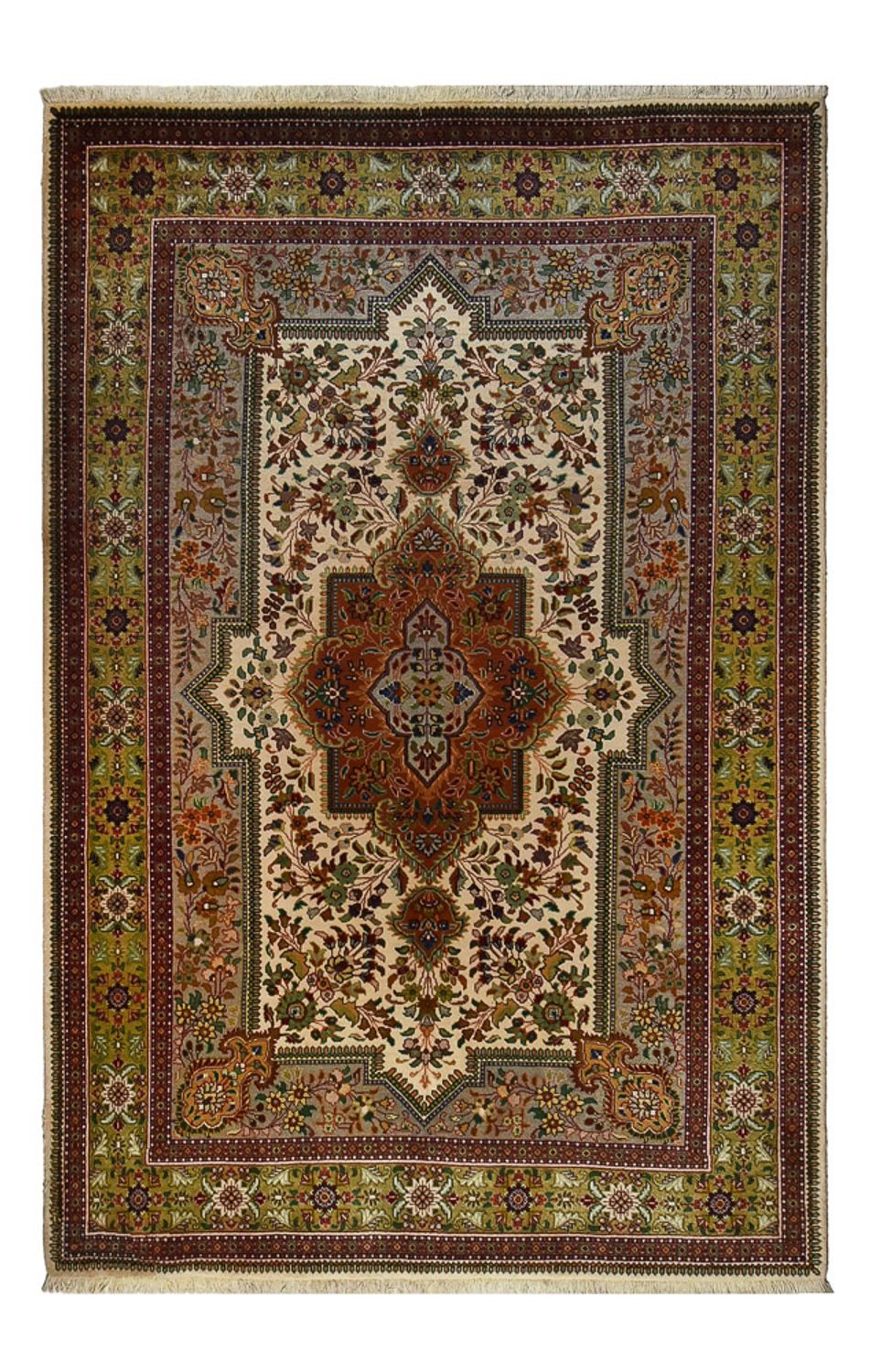 Tapis persan - Tabriz - 300 x 205 cm - sable