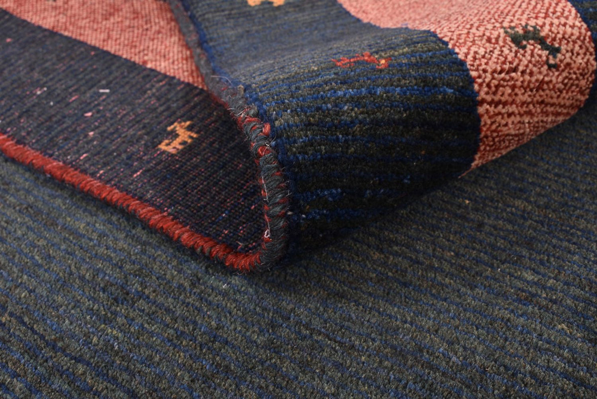 Tapis Gabbeh - Loribaft Persan - 287 x 202 cm - multicolore