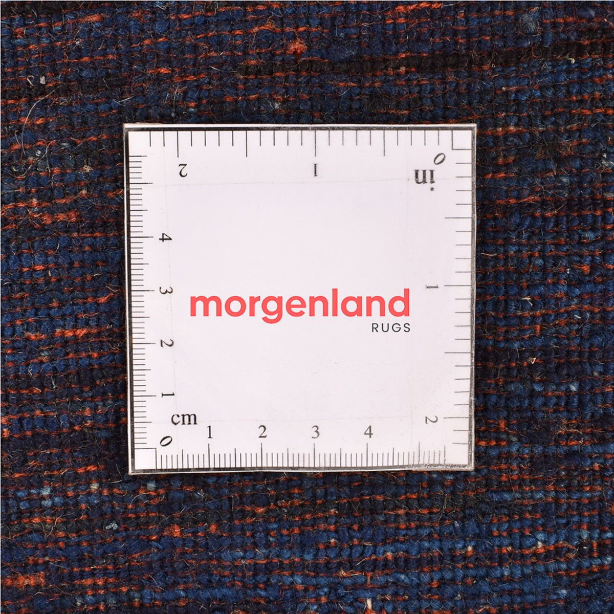 Tapis Gabbeh - Loribaft Persan - 143 x 119 cm - bleu foncé