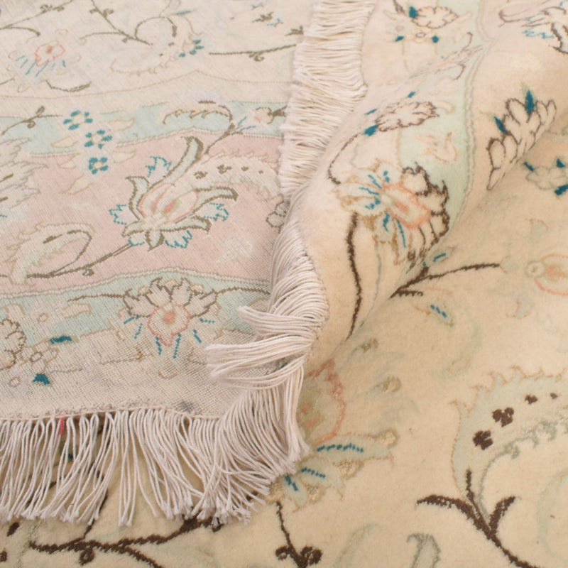 Tapis persan - Tabriz - Premium ronde  - 200 x 200 cm - sable