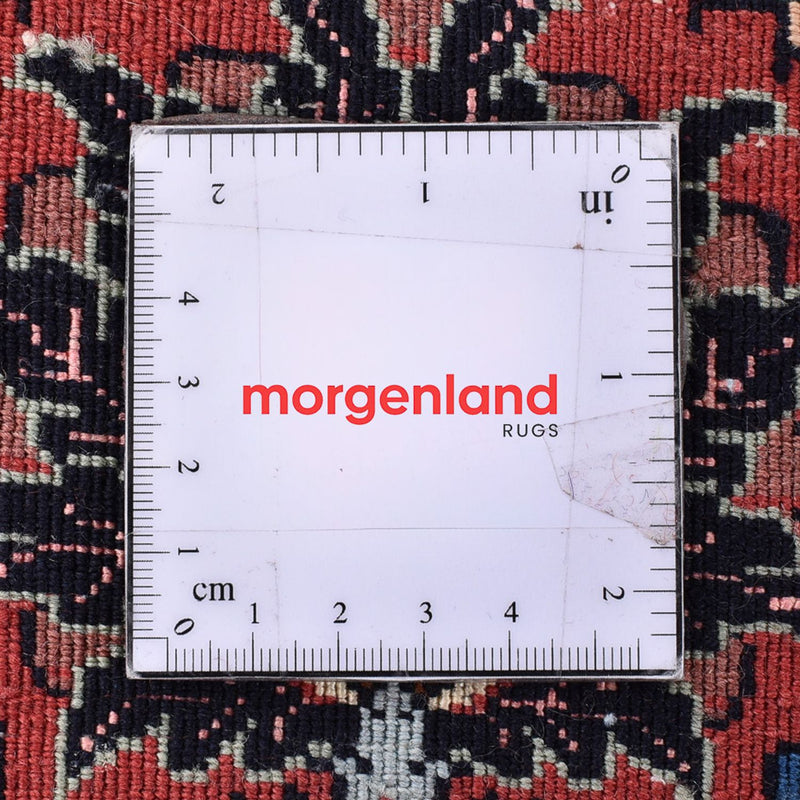 Tapis persan - Bidjar - 392 x 303 cm - rouge clair