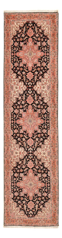 Tapis de couloir Tapis persan - Tabriz - Royal - 352 x 90 cm - rouge clair