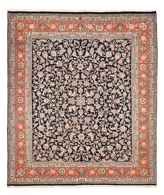 Tapis persan - Classique - 296 x 247 cm - bleu foncé