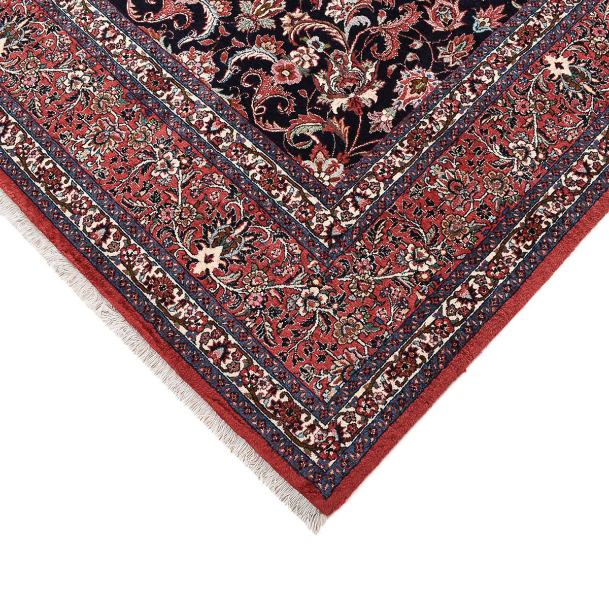 Tapis persan - Bidjar - 295 x 202 cm - rouge clair