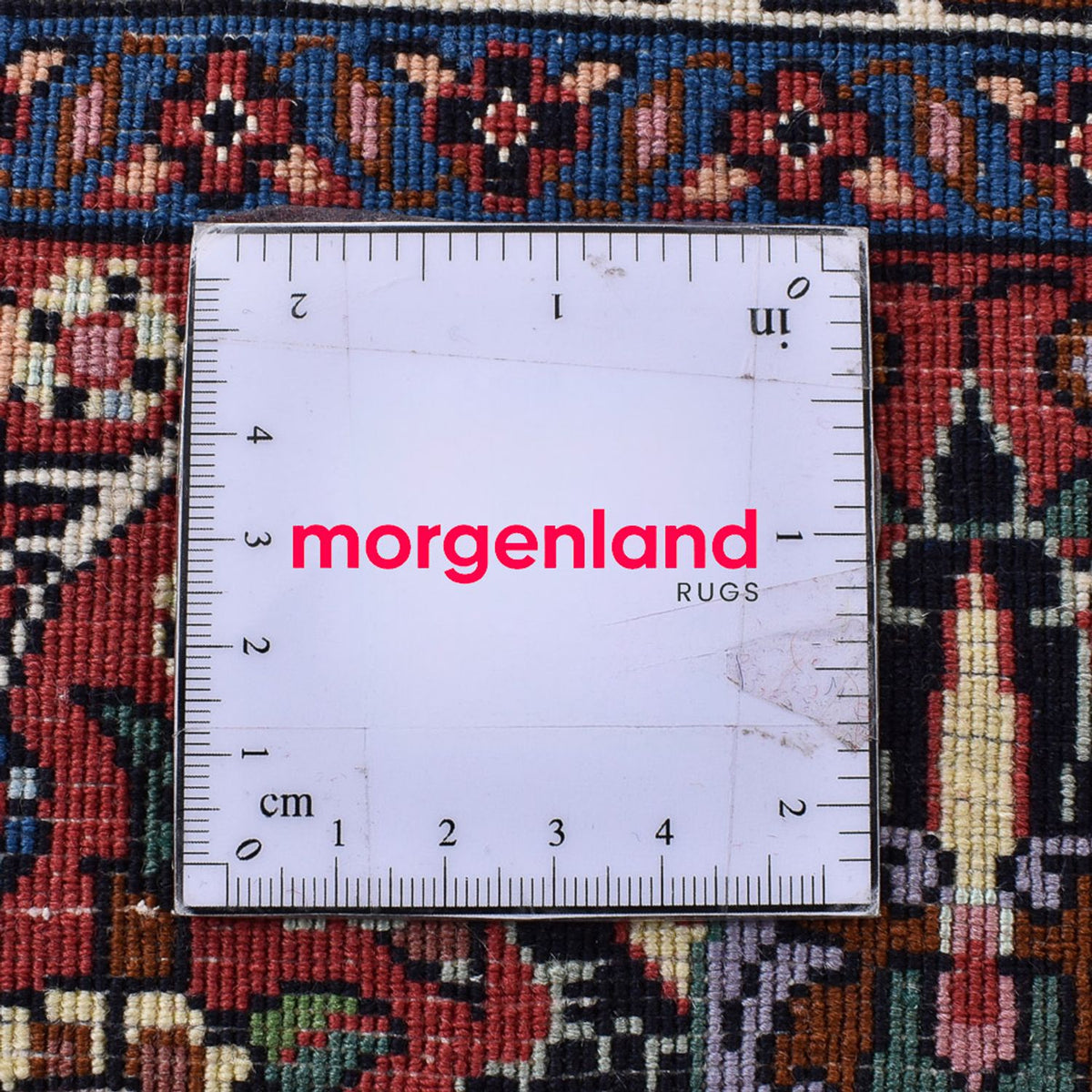 Tapis persan - Bidjar - 295 x 202 cm - rouge clair