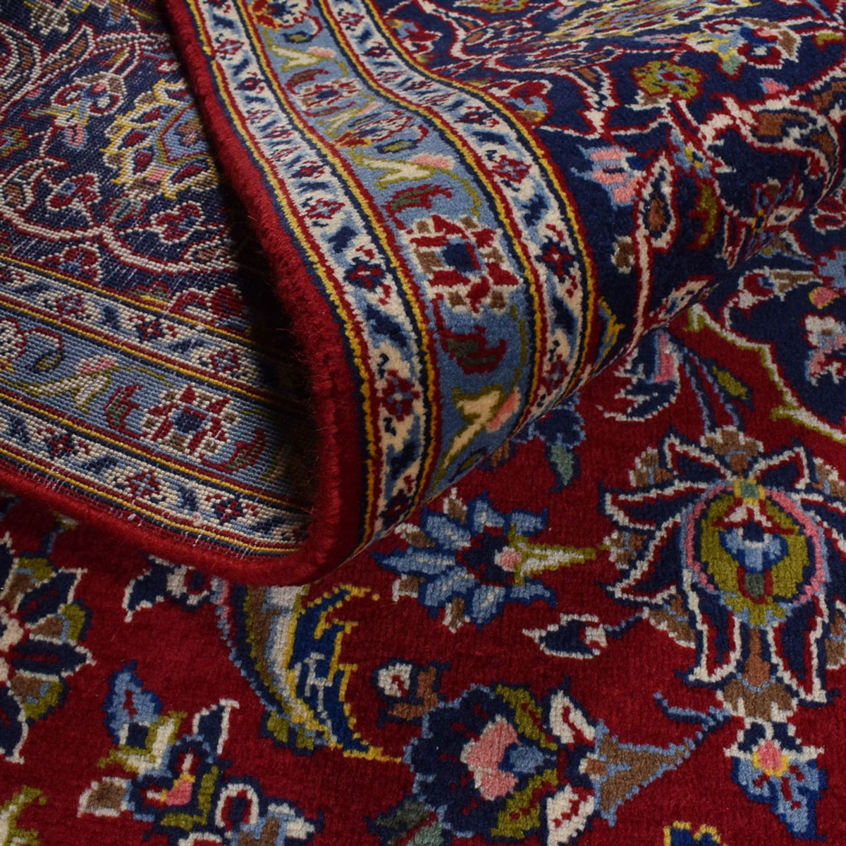 Tapis persan - Keshan - 320 x 208 cm - rouge