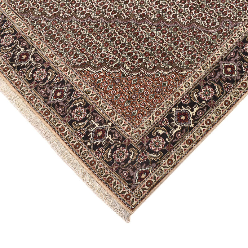Tapis persan - Tabriz - Royal carré  - 202 x 200 cm - marron