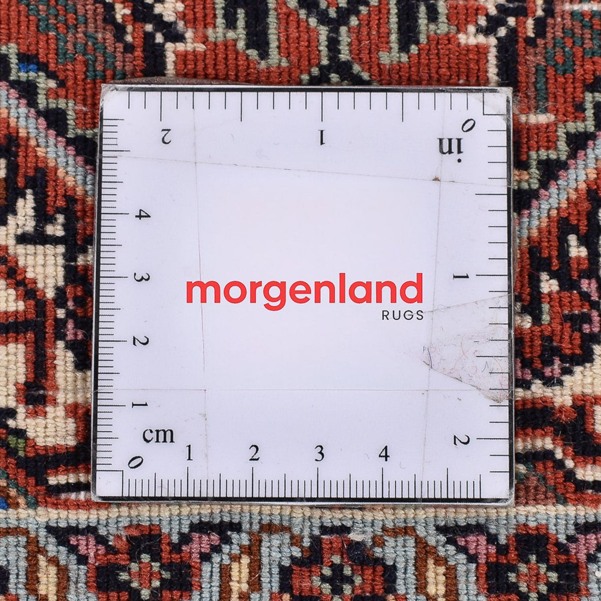 Tapis de couloir Tapis persan - Bidjar - 377 x 83 cm - rouille