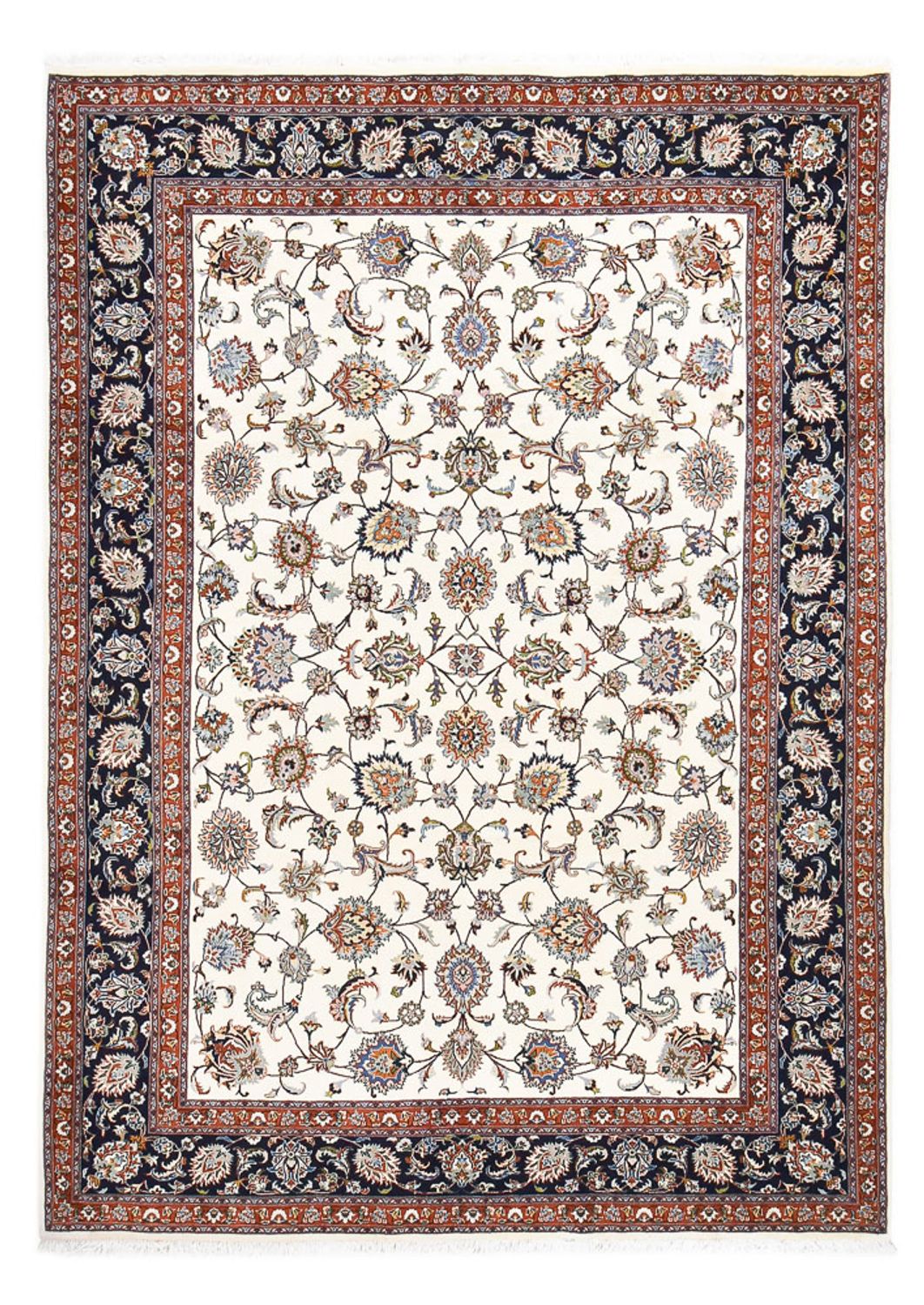 Tapis persan - Classique - Royal - 340 x 245 cm - crème