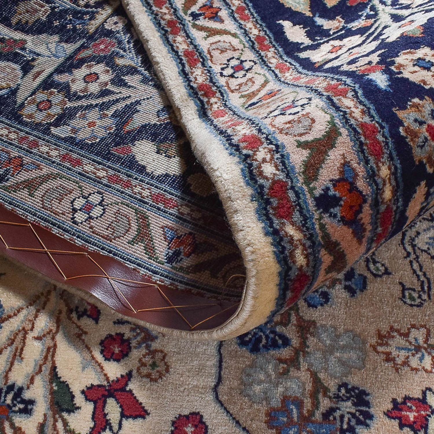 Tapis persan - Keshan - 355 x 245 cm - sable
