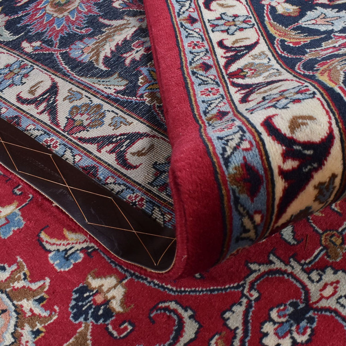 Tapis persan - Classique - Royal - 345 x 253 cm - rouge