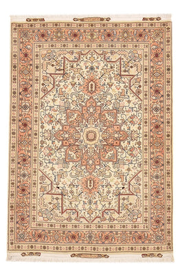 Tapis persan - Tabriz - Royal - 151 x 106 cm - beige clair