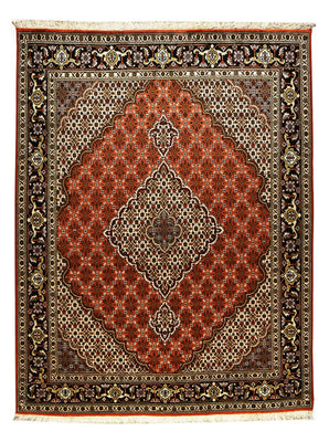 Tapis persan - Tabriz - Royal - 194 x 153 cm - rouge