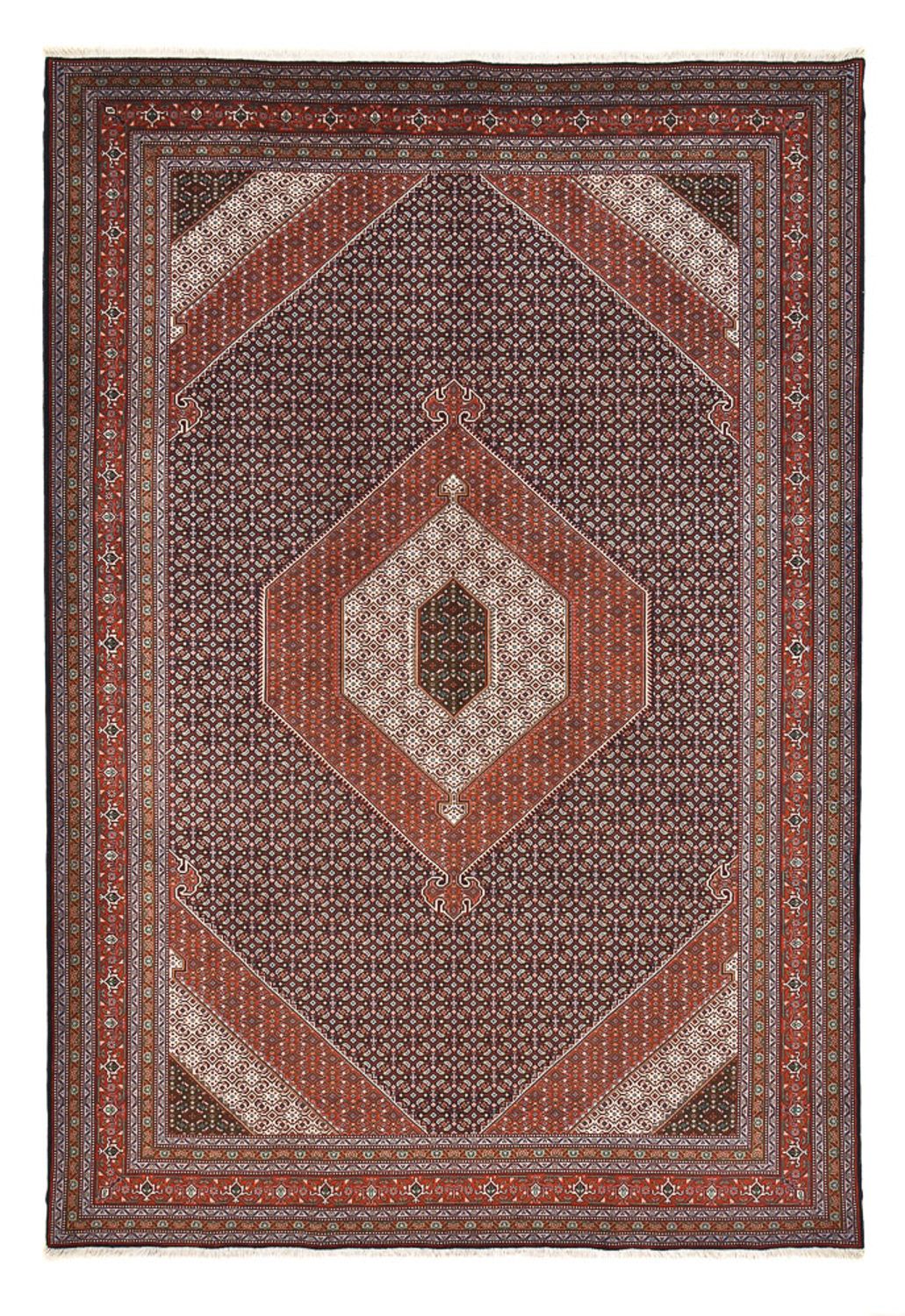 Tapis persan - Nomadic - 320 x 225 cm - rouille